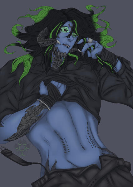 Ul'lam Nightedge- FF14 Character- Personal Art