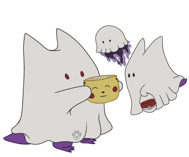 Trick-Or-Treat- Pokemon Fan Art