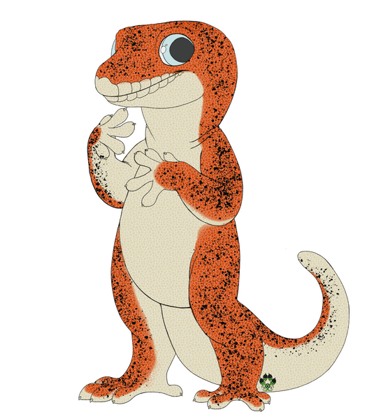 Smokey- Fat Tail Leapoard Geko- Personal Pathfinder Character